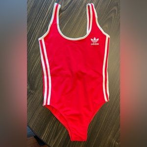 Red Adidas Bodysuit - NWT